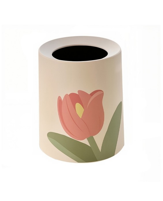 Tulip Double-layer Trash Can
