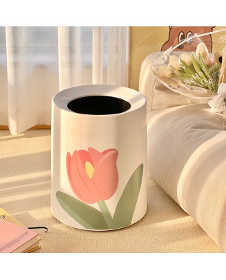 Tulip Double-layer Trash Can