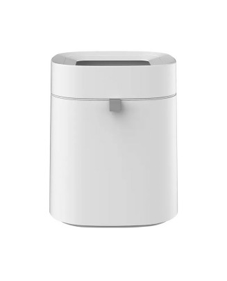 White Smart Trash Can For Household Use