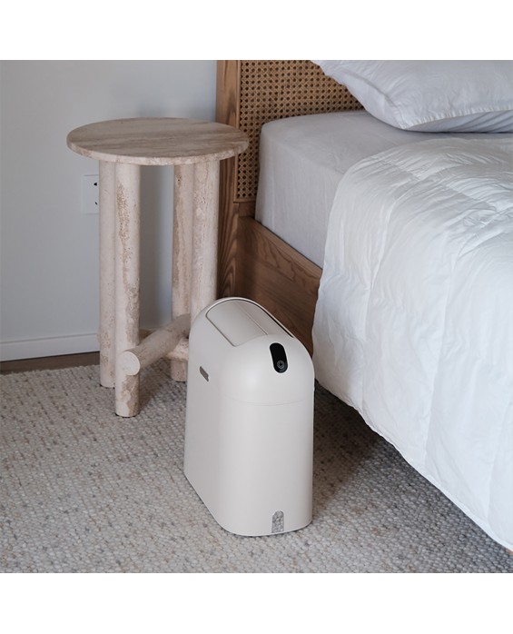Long Cylindrical Sensor Trash Can