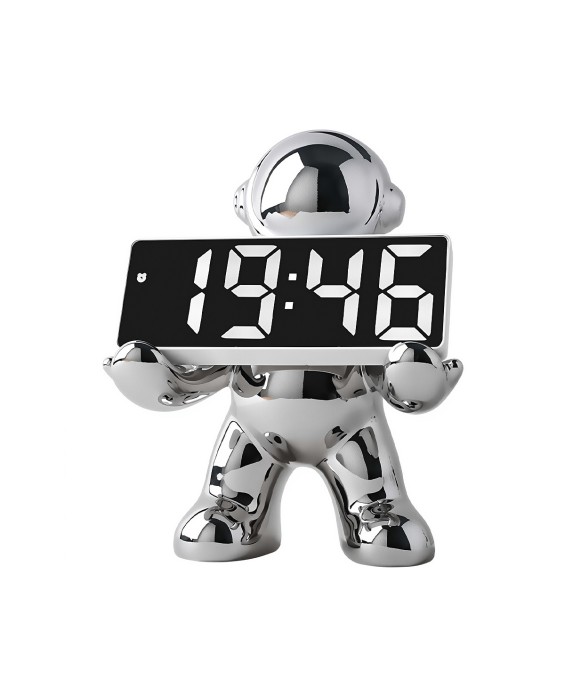 Silent Robot Astronaut Alarm Clock