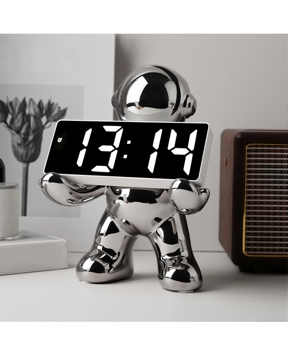 Silent Robot Astronaut Alarm Clock