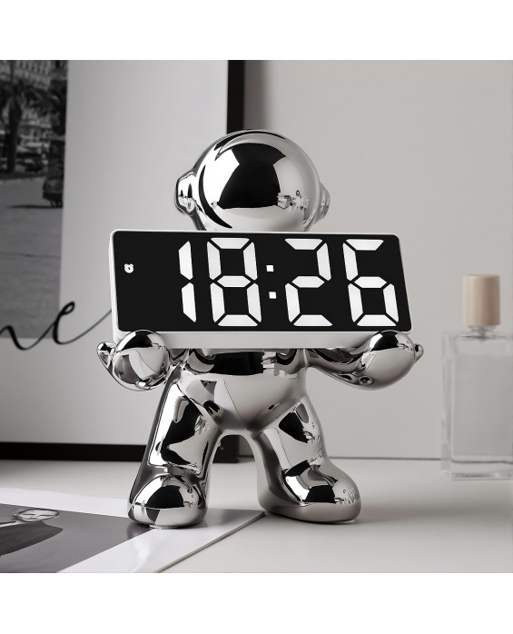 Silent Robot Astronaut Alarm Clock