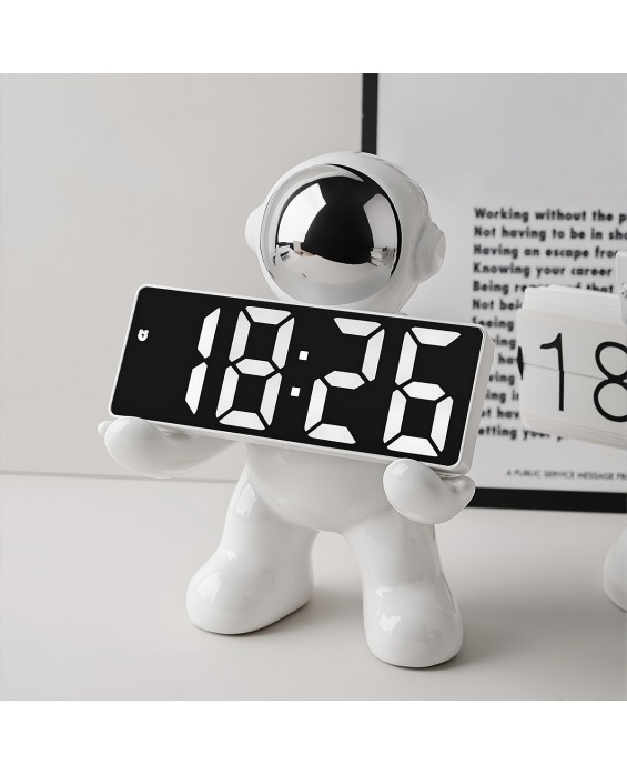 Silent Robot Astronaut Alarm Clock