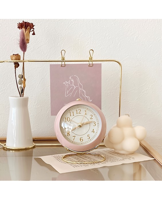 Small Silent Alloy Clock