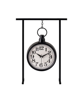 Practical Metal Hanging Clock