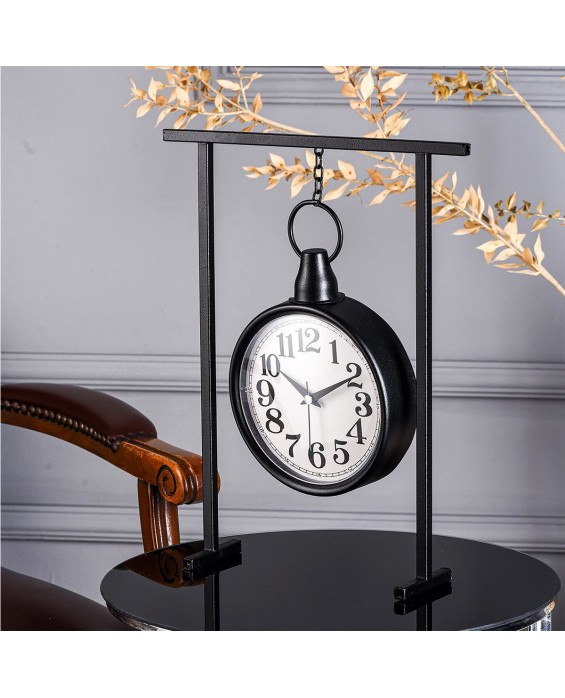 Practical Metal Hanging Clock