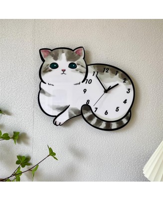 Kitten Wall Clock
