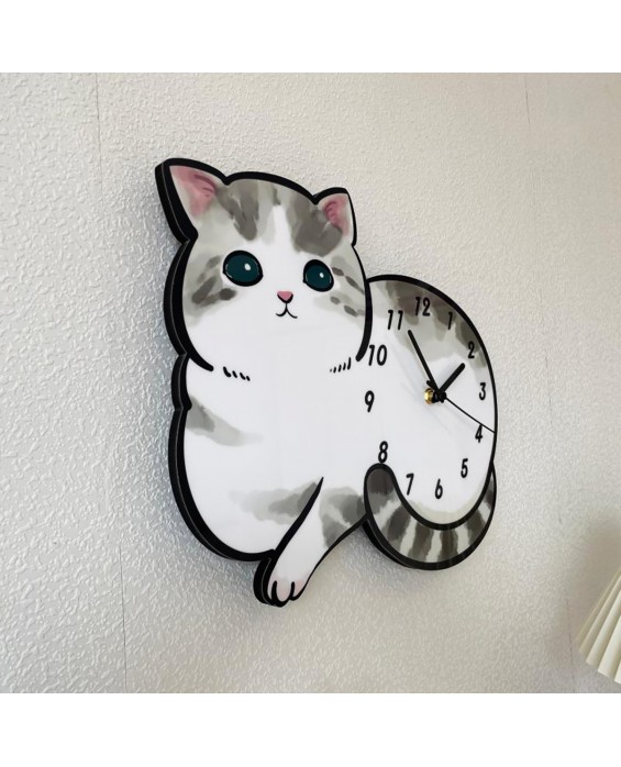 Kitten Wall Clock