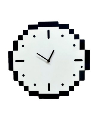 Home Pixel Wall Clock