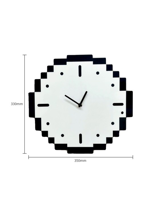 Home Pixel Wall Clock