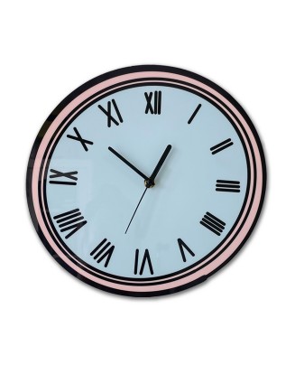 2D Circular Cartoon Wall Clock
