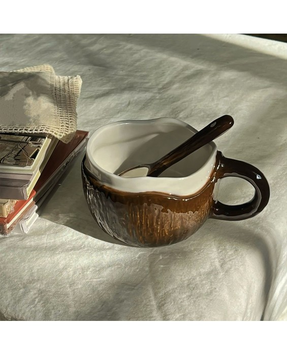 Simulated Coconut Shell Mug