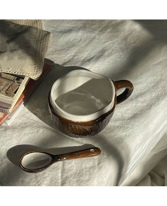 Simulated Coconut Shell Mug
