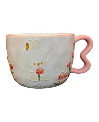 Rabbit Love Handle Mug