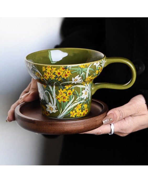 Narcissus Wide Mouth Mug