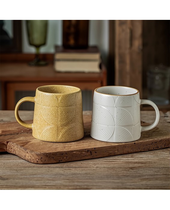 Matte Sesame Glaze Ceramic Mug