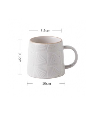 Matte Sesame Glaze Ceramic Mug