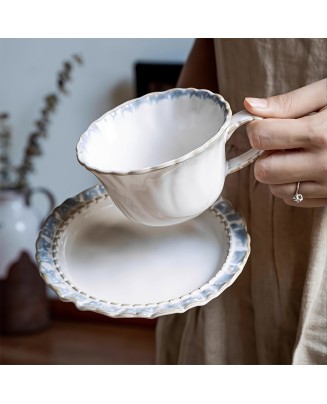 Vintage Lace Ceramic Mug