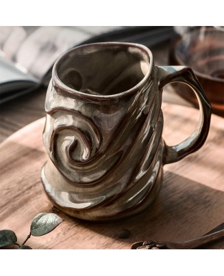 High-Value Vortex Relief Mug