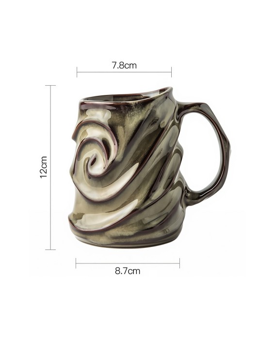 High-Value Vortex Relief Mug
