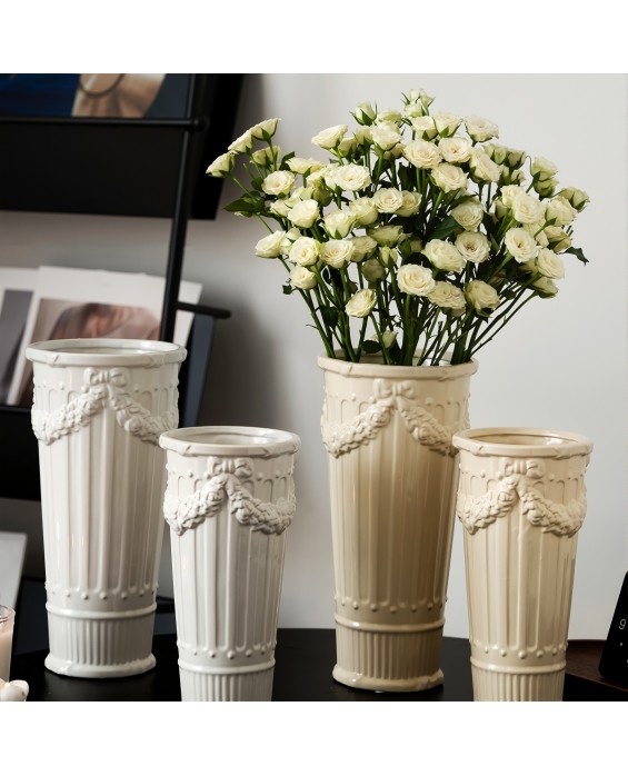 High-End Embossed Vase