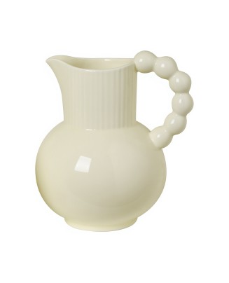 Niche Handle Milk Pot Ceramic Vase
