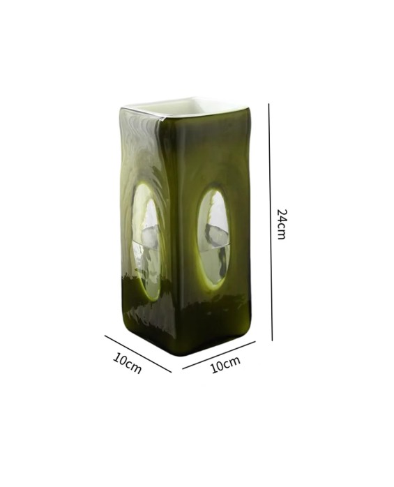 Clear Water-Growing Glass Vase